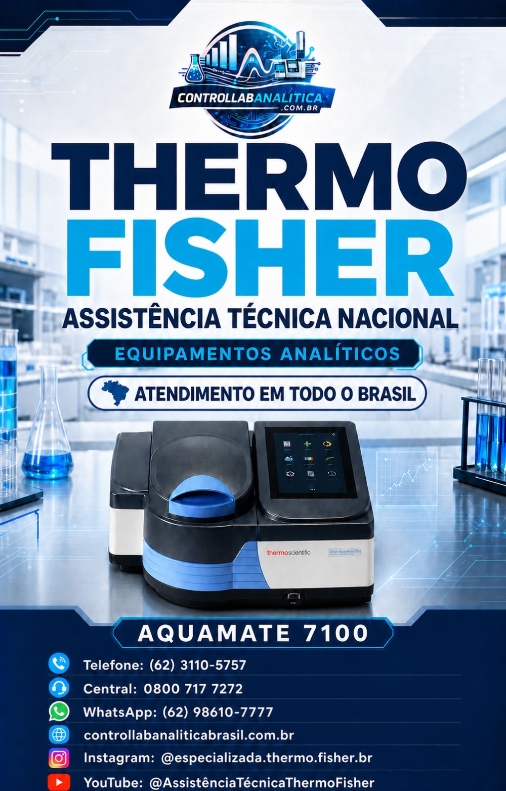 Assistência técnica thermo fisher em todo o brasil Assistência técnica thermo fisher em todo o brasil