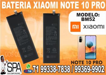 Bateria bm52 para xiaomi redmi note 10 pro em salvador ba. Eletrônicos e celulares