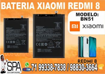 Bateria bn51 para xiaomi redmi 8 em salvador ba. Eletrônicos e celulares