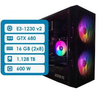 Pc gamer | office - e3-1230 v2 / gtx 680 / ssd + hdd (1.12 tb) / 600 w. Eletrônicos e celulares