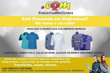 .com camisetas e uniformes me. Guia de empresas e serviços
