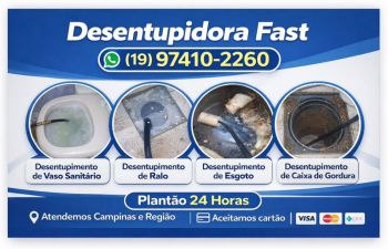 19-97410-2260 desentupidora no jardim aurélia em campinas. Guia de empresas e serviços