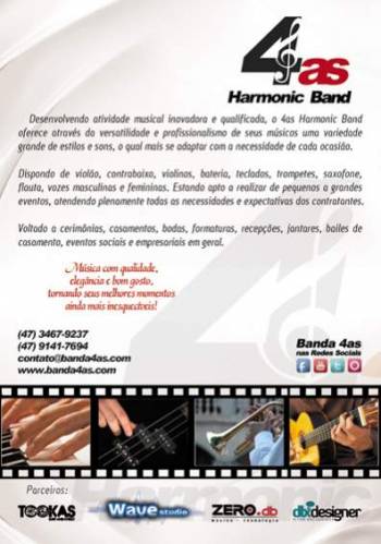 4as harmonic band. Guia de empresas e serviços