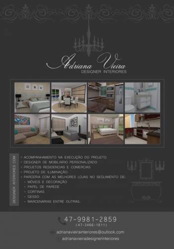 Adriana vieira designer de interiores. Guia de empresas e serviços