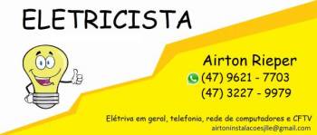 Airton serviços elétricos. Guia de empresas e serviços