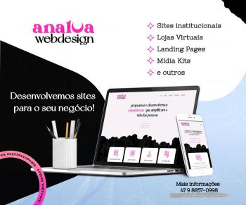 Criao de sites personalizados - analua webdesign. Guia de empresas e servios