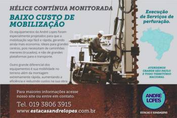 André lopes estacas e sondagens . Guia de empresas e serviços