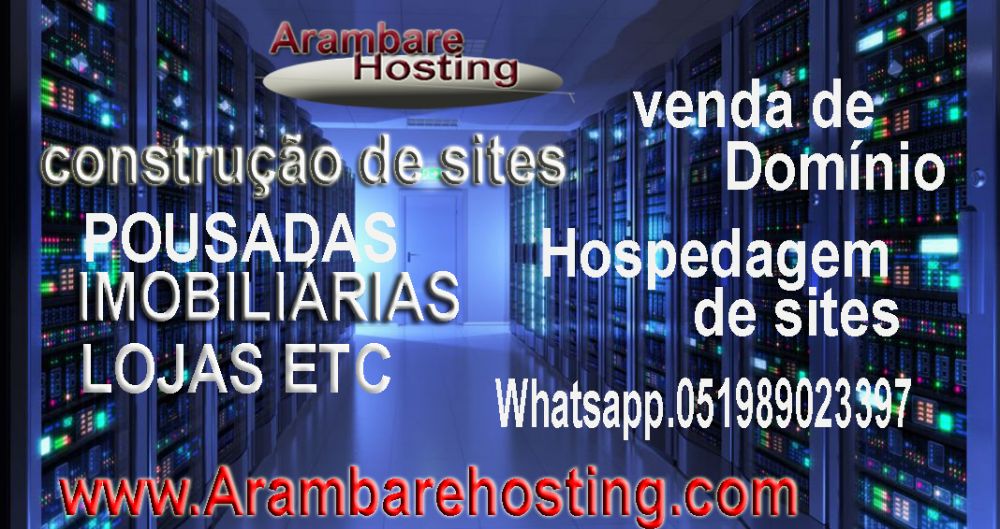Arambarehosting: hospedagem de sites e domínios