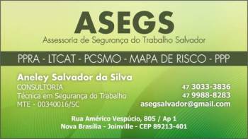 Asegs - assessoria de segurança do trabalho salvador. Guia de empresas e serviços