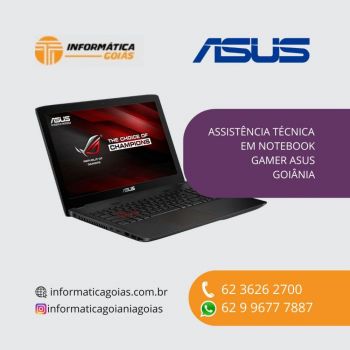 Assistencia-tecnica-asus-goiania-goias. Guia de empresas e serviços