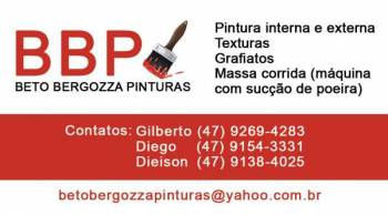 Beto bergozza pinturas. Guia de empresas e serviços