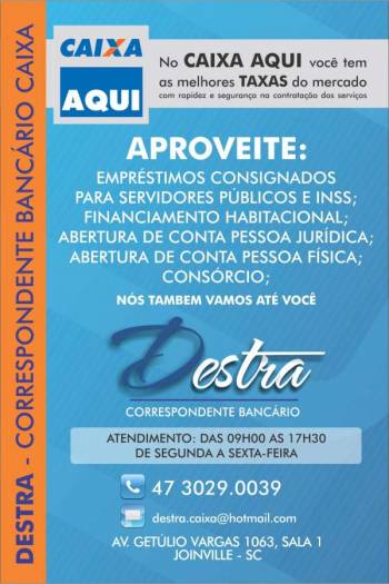 Caixa aqui destra correspondente bancário. Guia de empresas e serviços