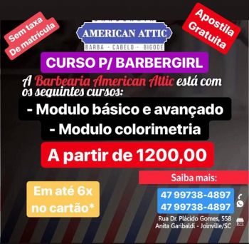Curso barbergirl. Guia de empresas e serviços