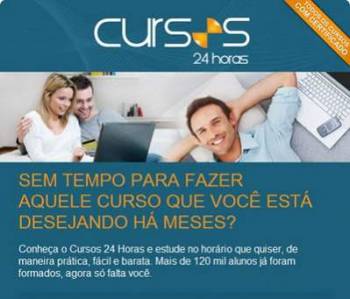 Cursos online 24 horas. Guia de empresas e serviços