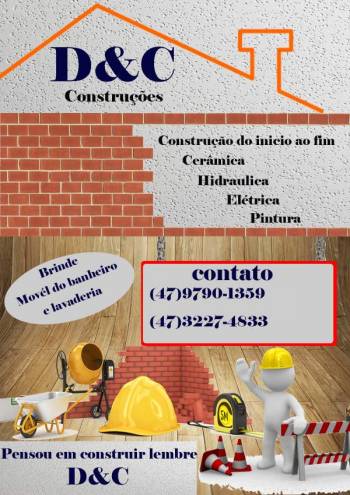 D&c construção. Guia de empresas e serviços