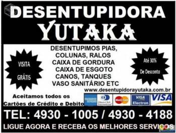 Desentupidora yutaka. Guia de empresas e serviços