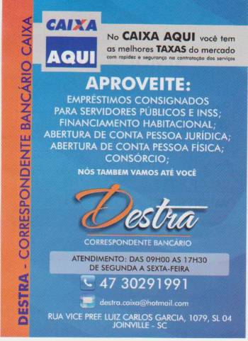Destra correspondente bancario. Guia de empresas e serviços