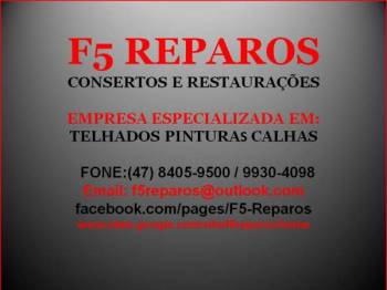 F5 reparos. Guia de empresas e serviços