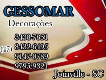 Gessomar decorações. Guia de empresas e serviços