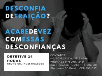 Grupo cia investigações: detetive particular 24h brasil e exterior. Guia de empresas e serviços