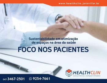 Health clin consultórios compartilhados. Guia de empresas e serviços