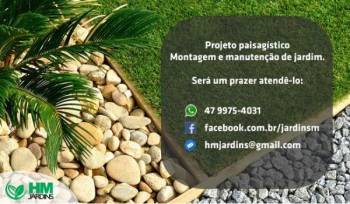 Hm jardins. Guia de empresas e serviços