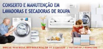 House machine refrigeração - manutenção secadoras e lavadora. Guia de empresas e serviços