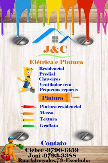 J&c eletrica e pintura. Guia de empresas e serviços