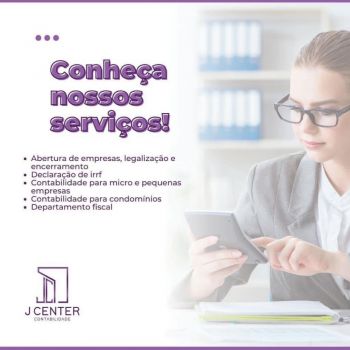 J center contabilidade . Guia de empresas e serviços