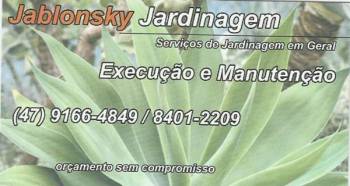 Jablonsky jardinagem. Guia de empresas e serviços