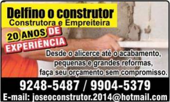 Jose aparecido delfino  o construtor me. Guia de empresas e serviços