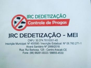 Jrcdedetizacao. Guia de empresas e serviços