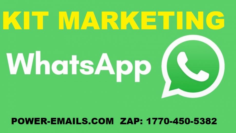 Kit marketing envios whatsapp em massa 