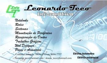 Leonardo teco. Guia de empresas e serviços