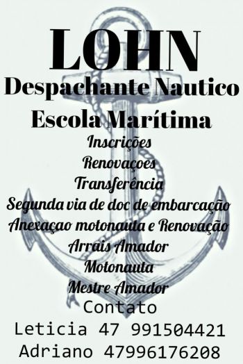Lohn despachante nautico. Guia de empresas e serviços