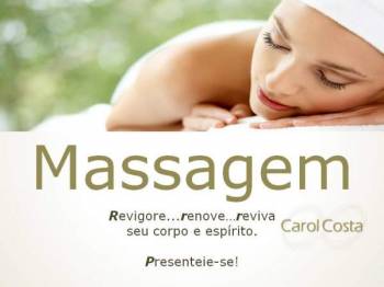 Massagem anti-stress. Guia de empresas e serviços