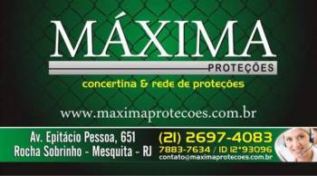 Maxima proteções. Guia de empresas e serviços