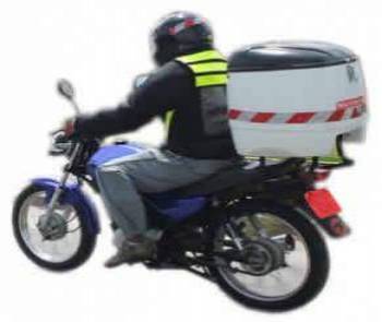 Motoboy pontual tele-entregas. Guia de empresas e serviços