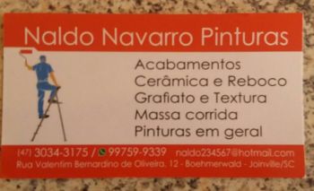 Naldo navarro pinturas . Guia de empresas e serviços
