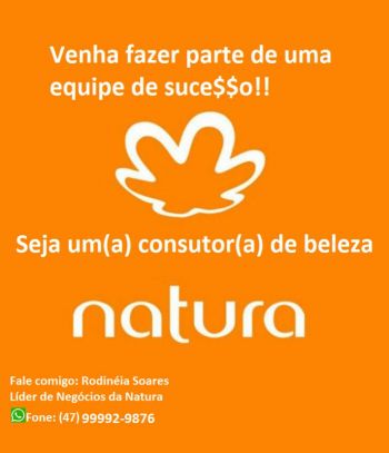 Natura com rodinéia soares. Guia de empresas e serviços