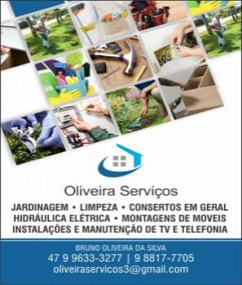 Oliveira serviços. Guia de empresas e serviços