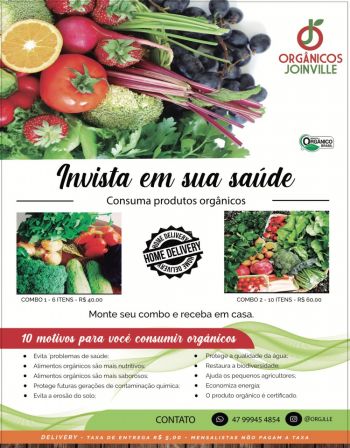 Organicos joinville. Guia de empresas e servios