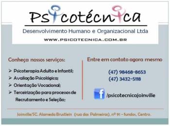 Psicotécnica ltda. Guia de empresas e serviços