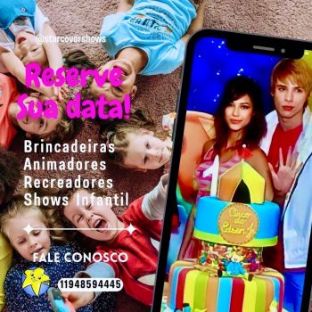 Recreação lazer brincadeiras shows hotéis clubes condomínios produção artística (11) 948594445. Guia de empresas e serviços