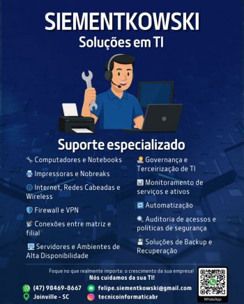 Siementkowski - soluções em ti / informática. Guia de empresas e serviços