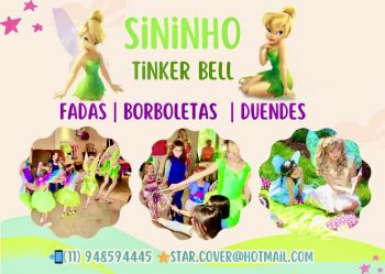 Sininho animação de festas. Guia de empresas e serviços