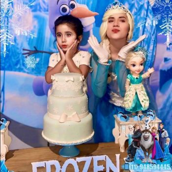 Starcover animação de festas frozen elsa (11) 948594445. Guia de empresas e serviços