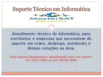 Suporte tecnico em informatica. Guia de empresas e serviços