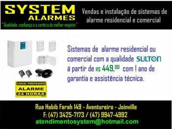 System alarmes. Guia de empresas e serviços