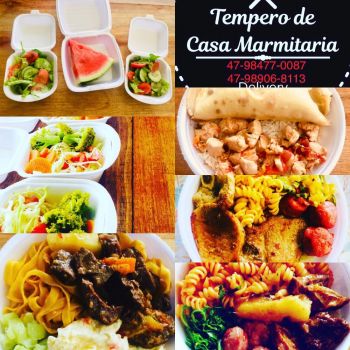 Tempero de casa marmítaria . Guia de empresas e serviços